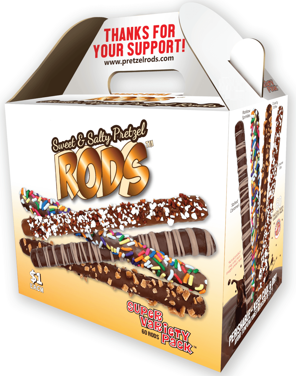 $1 Pretzel Rods