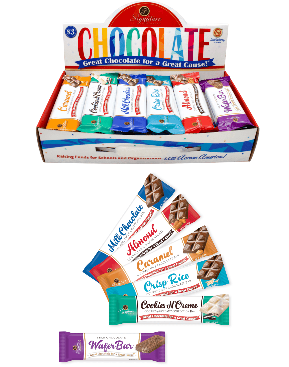 $3 Gourmet Chocolate Bars