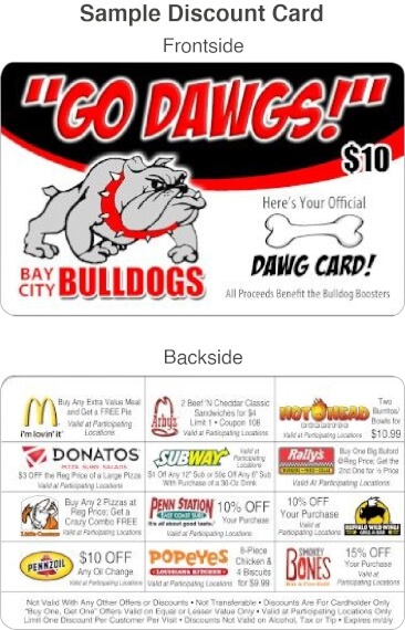 Bulldogs Boosters Discount Card