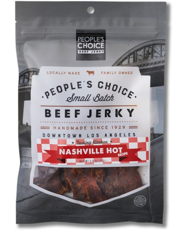 Nashville Hot Beef Jerky Bag