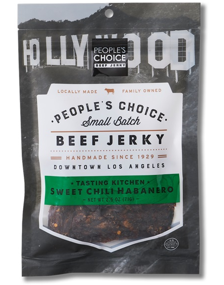 Sweet Chili Habanero Beef Jerky Bag