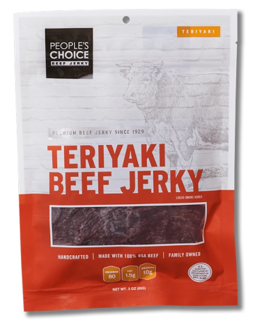 Teriyaki Beef Jerky Bag