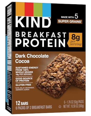 Breakfast Protein Bar Inner Box