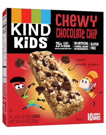 Chewy Chocolate Chip Bar Inner Box