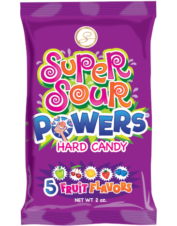 Super Sour Powers Bag