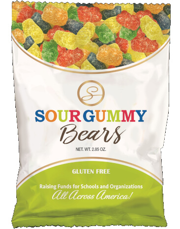 Sour Gummy Bear Bag