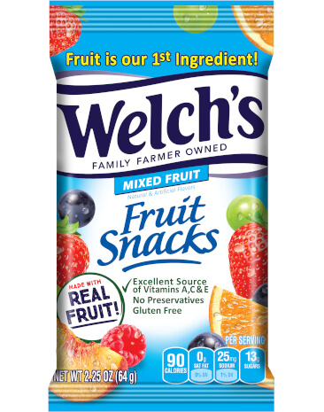 Mixed Fruit Snack Bag