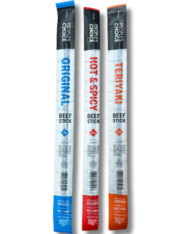 Wrapped Variety Beef Stick Flavors