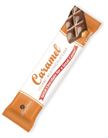 Wrapped Caramel Bar