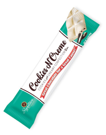 Wrapped Cookies N' Creme Bar