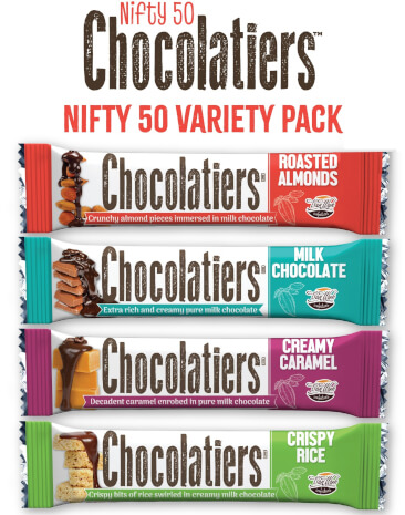 $2 Nifty 50 Chocolatiers Candy Bar Fundraiser