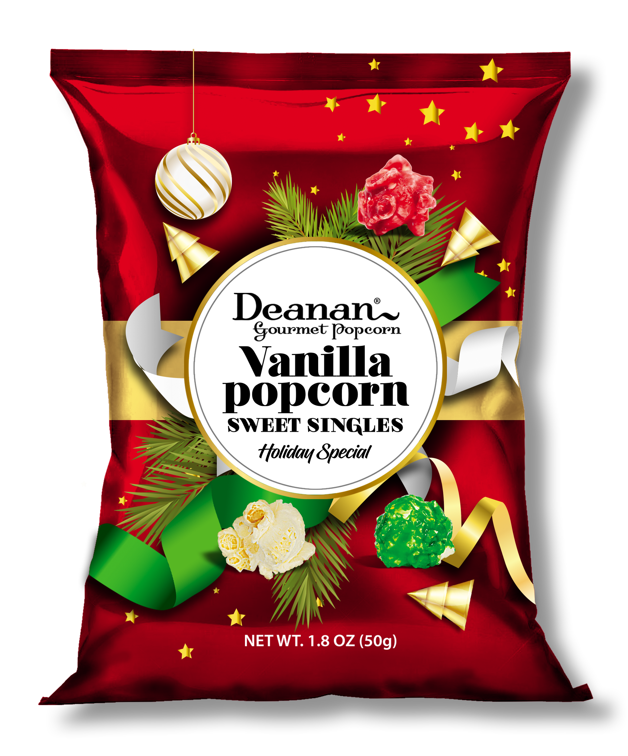Holiday Vanilla Popcorn Bag