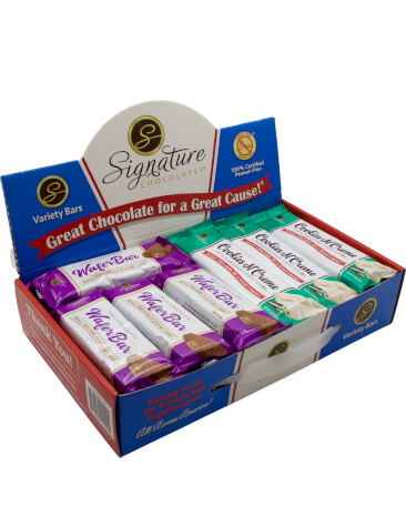 $2 Cookies N’ Creme & Wafer Bar Open Carrier