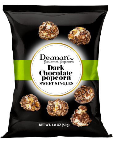 Dark Chocolate Popcorn Bag