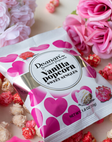 Hearts Vanilla Popcorn