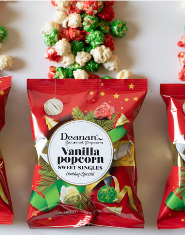 Holiday Vanilla Popcorn