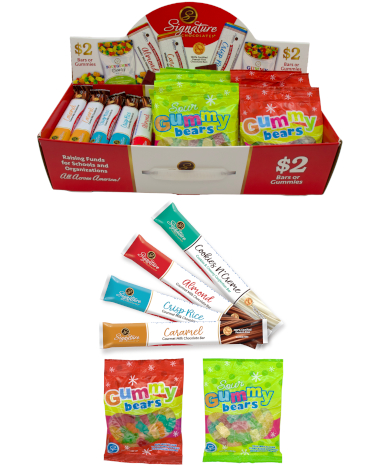 Funtastic Open Carrier, Bars, & Gummy Bears