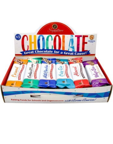 $3 Gourmet Chocolate Bars Carrier