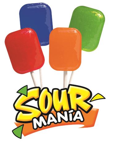 Sour Mania Lollipops
