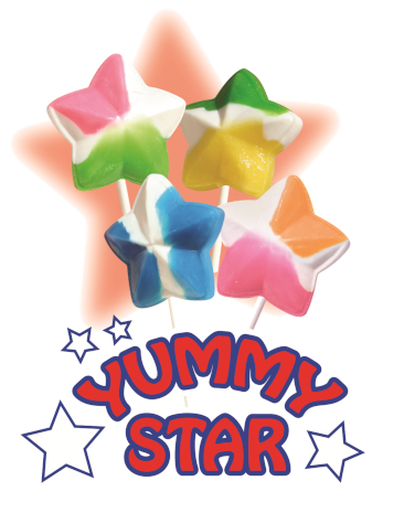 Yummy Star Lollipops
