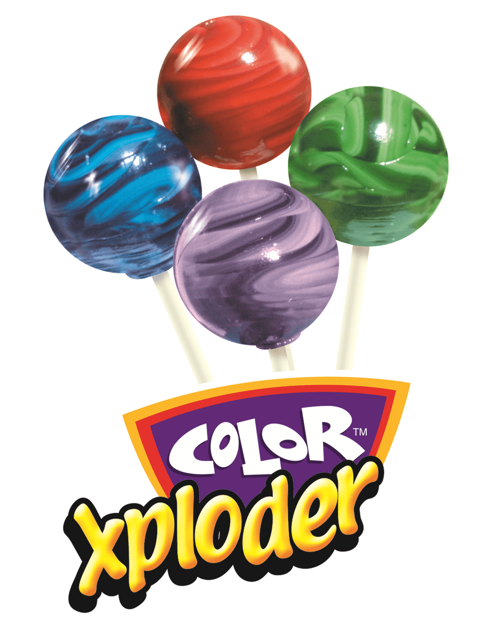 $1 Color Xploder Lollipops