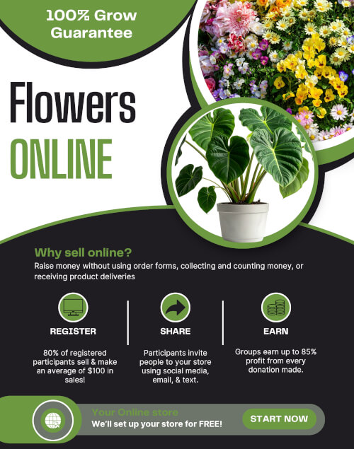 Flowers Online Fundraiser