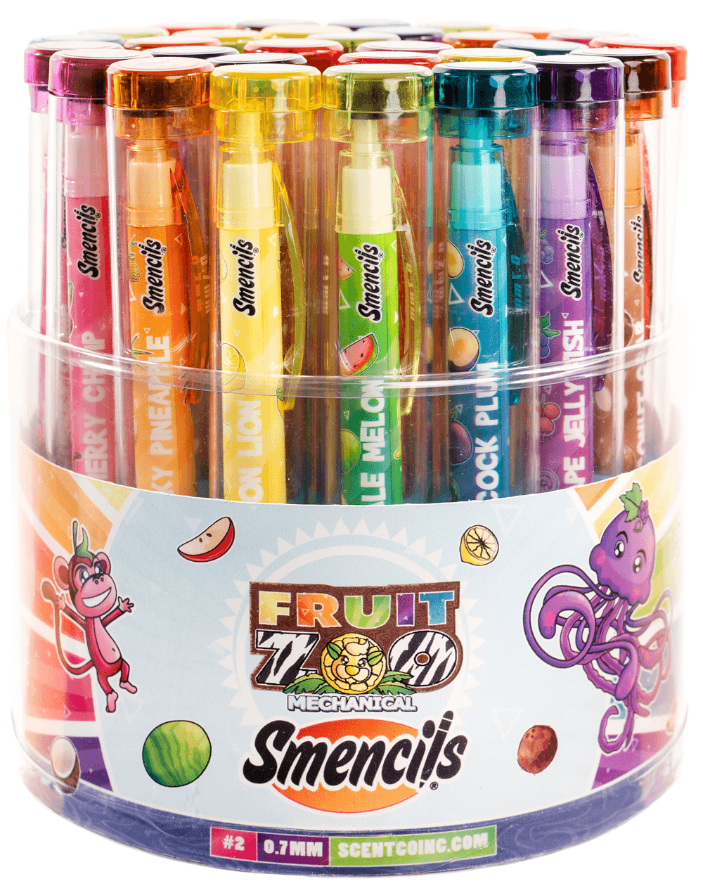 $2 Fruit Zoo Smencils