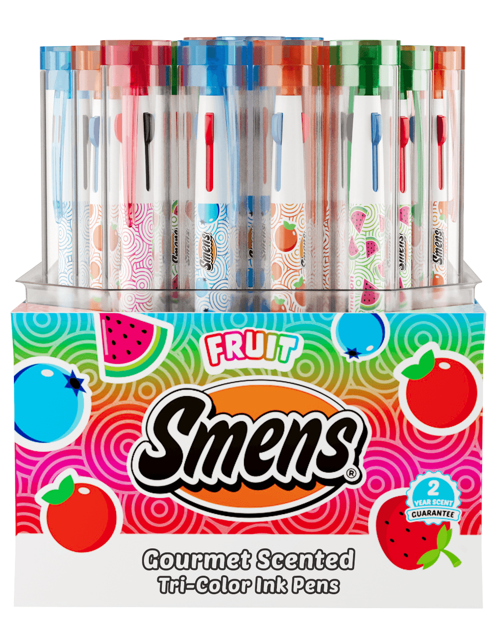 $2 Fruit Tri-Color Smens