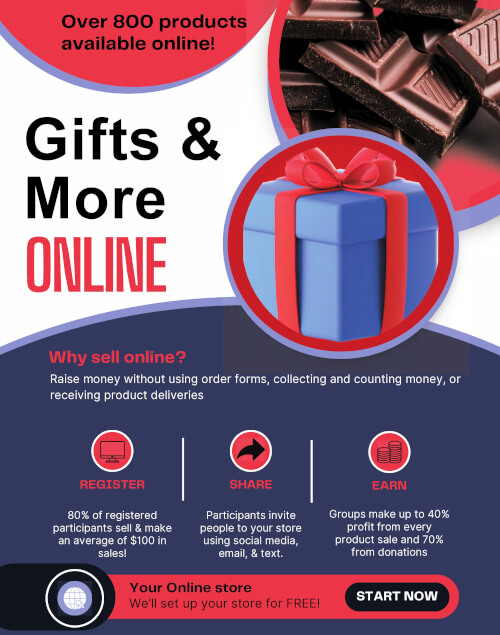 Gifts & More Online Fundraiser
