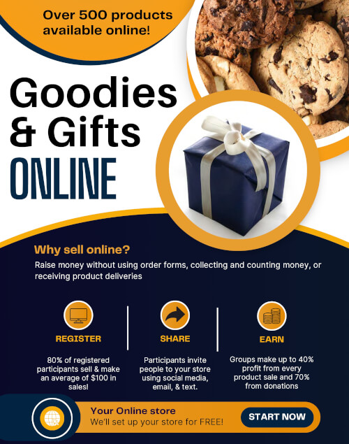 Goodies & Gifts Online Fundraiser