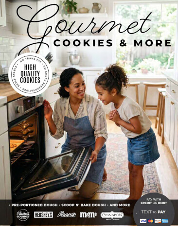 Gourmet Cookies & More Fundraiser Brochure