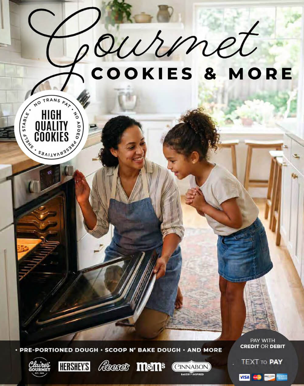 Gourmet Cookies & More Fundraiser Brochure