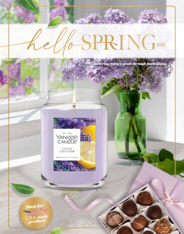 Hello Spring Fundraiser Brochure