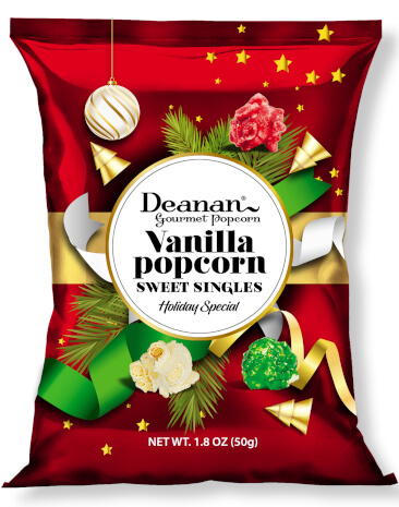 $2 Holiday Vanilla Popcorn Bag