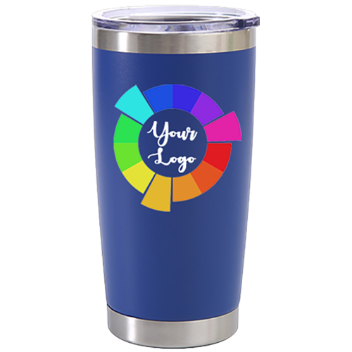 Blue Customizable Tumbler