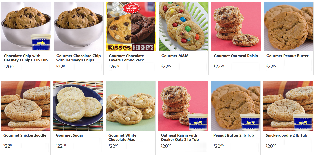 Online Cookie Dough Products