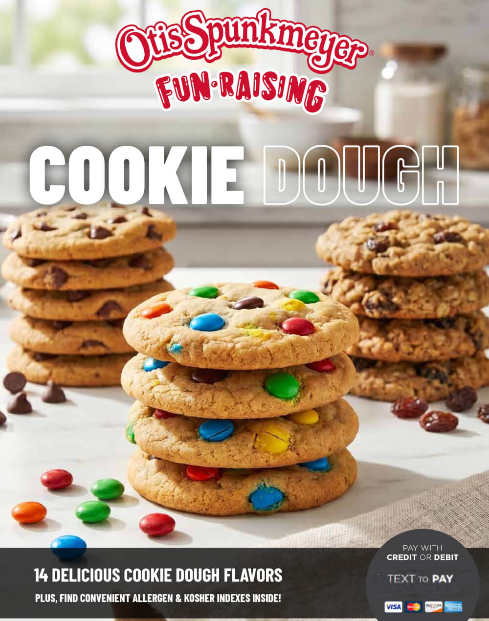 Otis Spunkmeyer Cookie Dough Fundraiser Brochure