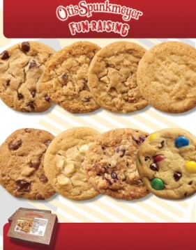 Otis Spunkmeyer Cookie Dough Brochure Fundraiser