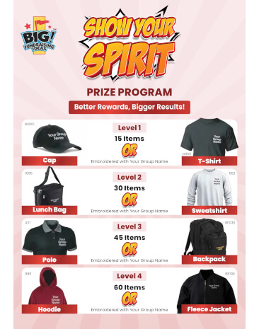Show Your Spirit Prize Program