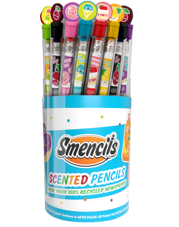 Smencils Fundraiser  Lead-Free No. 2 Smelly Pencils