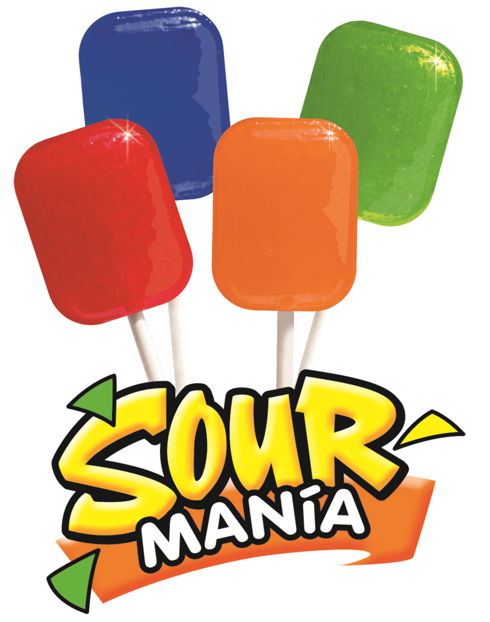 $1 Sour Mania Lollipops