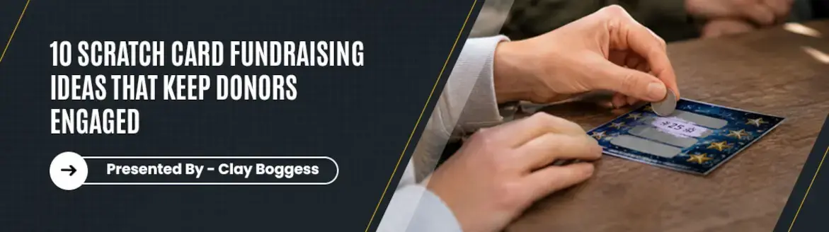 scratch card fundraising ideas