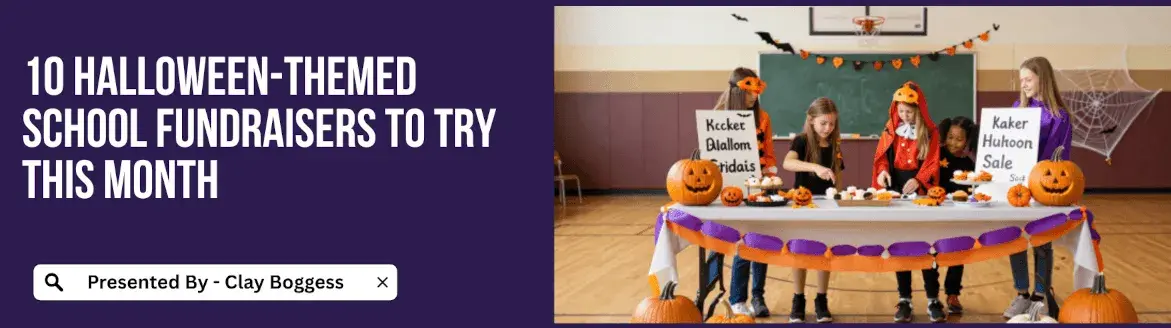 Halloween school fundraising ideas