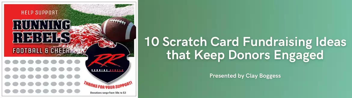 Scratch Card Fundraising Ideas
