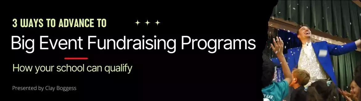 3 Ways to Advance to Big Event Fundraising Programs 3 Ways to Advance to Big Event Fundraising Programs