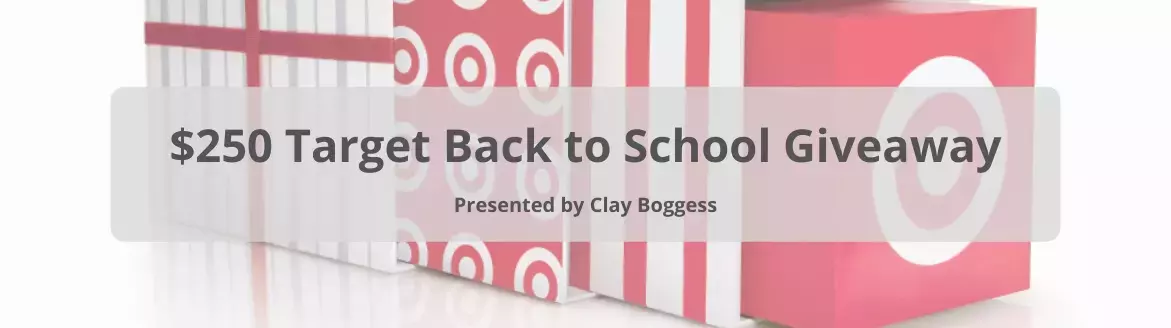 $250 Target Back to School Giveaway