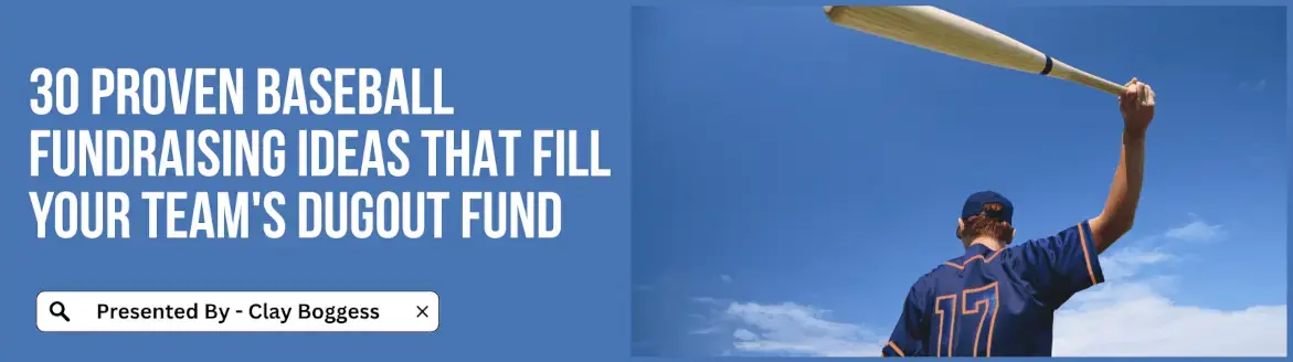 Baseball Fundraising Ideas
