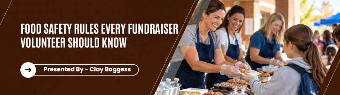 food safety fundraiser volunteers