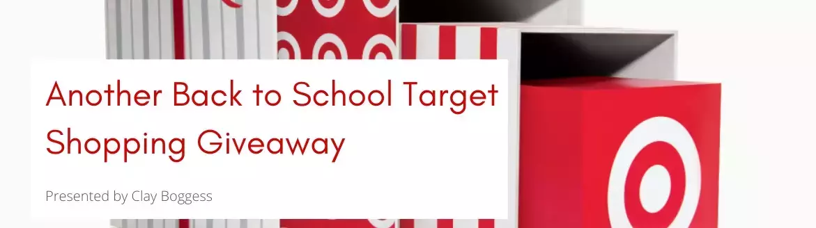 Another Back to School Target Shopping Giveaway