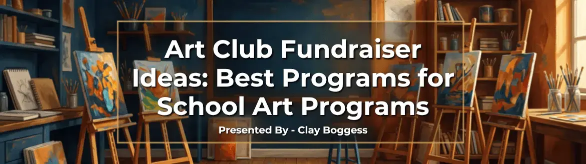 art club fundraiser ideas